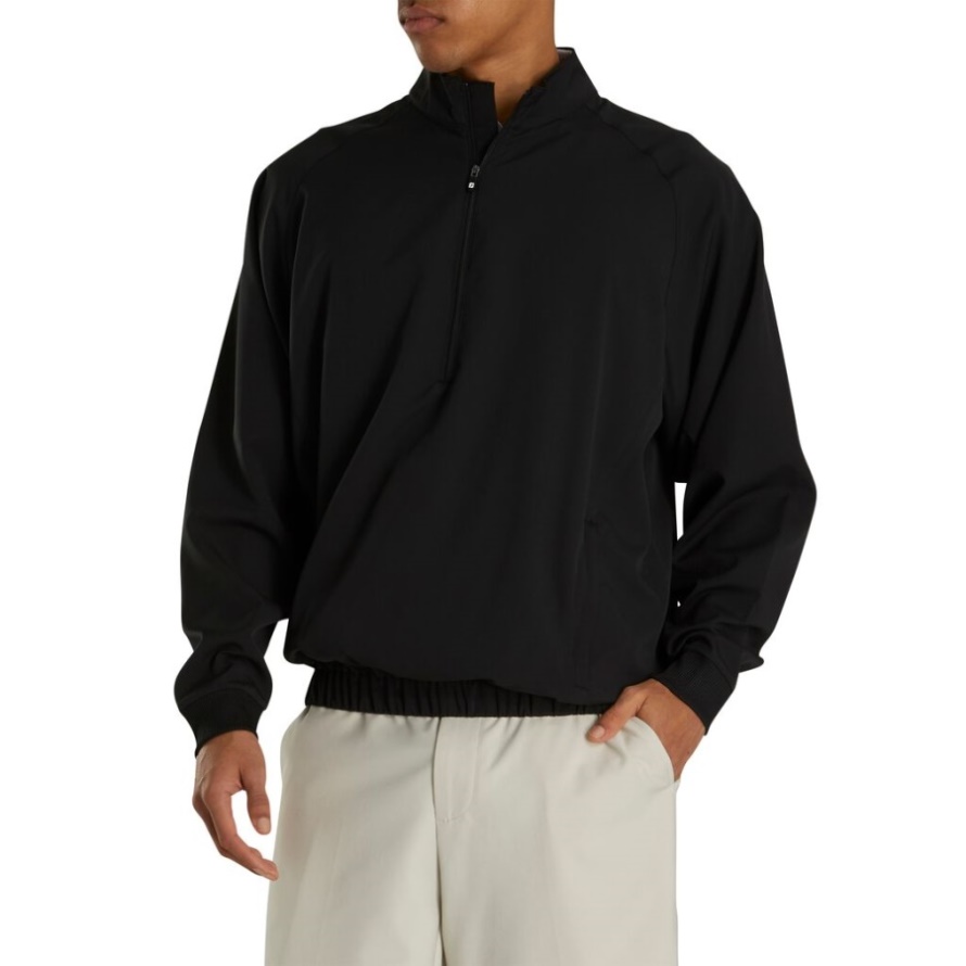 Half-Zip Windshirt Footjoy CA Black