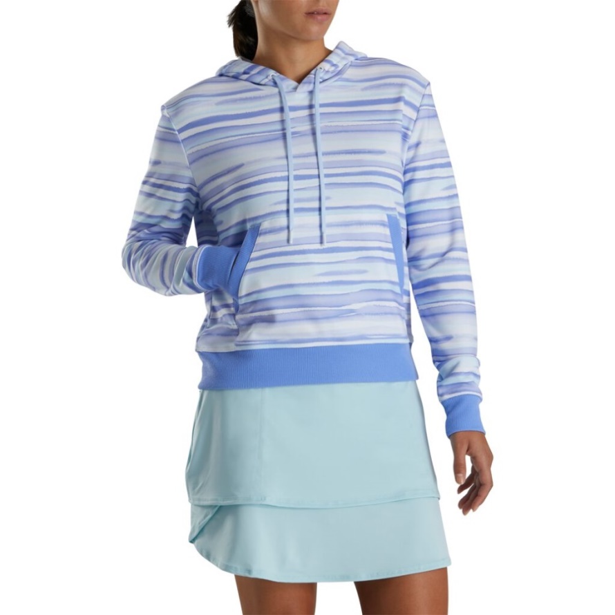 Footjoy CA Watercolor Pullover Hoodie Women Violet