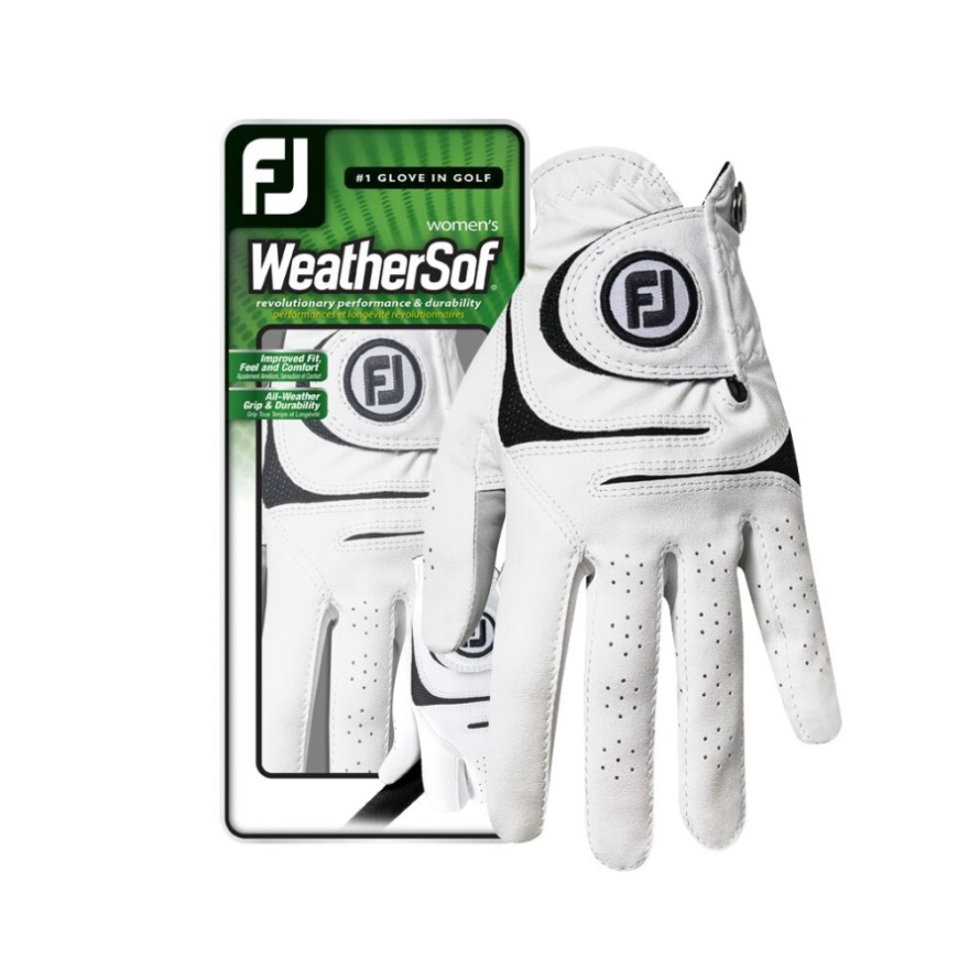 Footjoy CA White Weather Sof Women