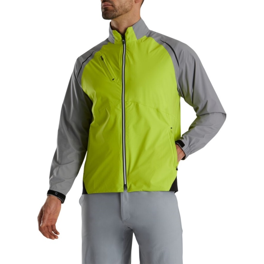 Select LS Rain Jacket Lime-Grey-Black Footjoy CA