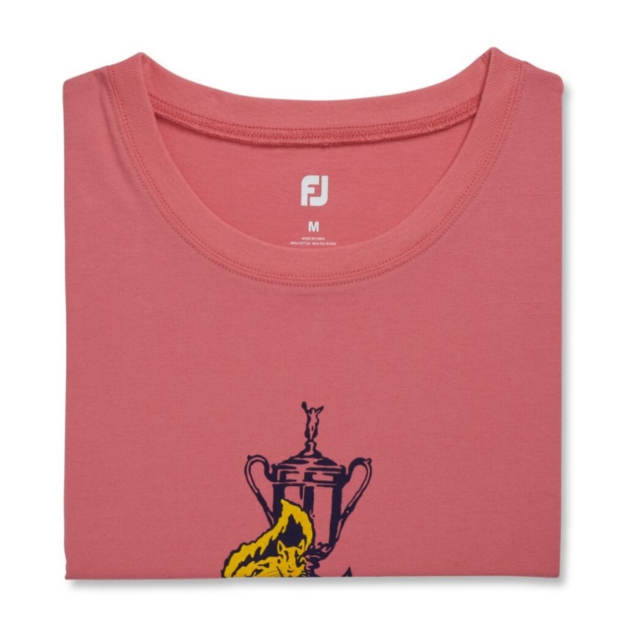 Red 2022 U.S. Open Squirrel Graphic Tee Women-Previous Season Style Footjoy CA