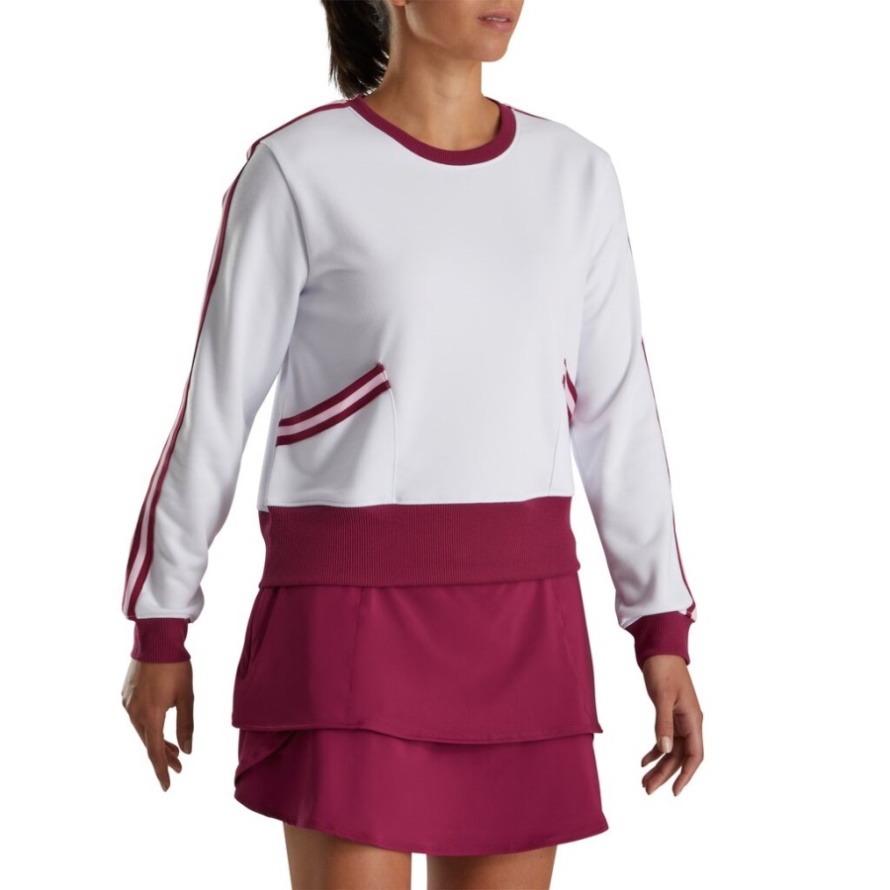 Crewneck Sweatshirt Women White Footjoy CA