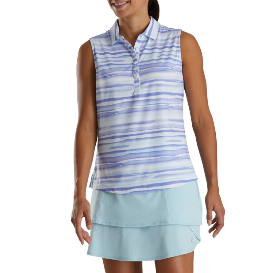 Footjoy CA Sleeveless Watercolor Women Violet