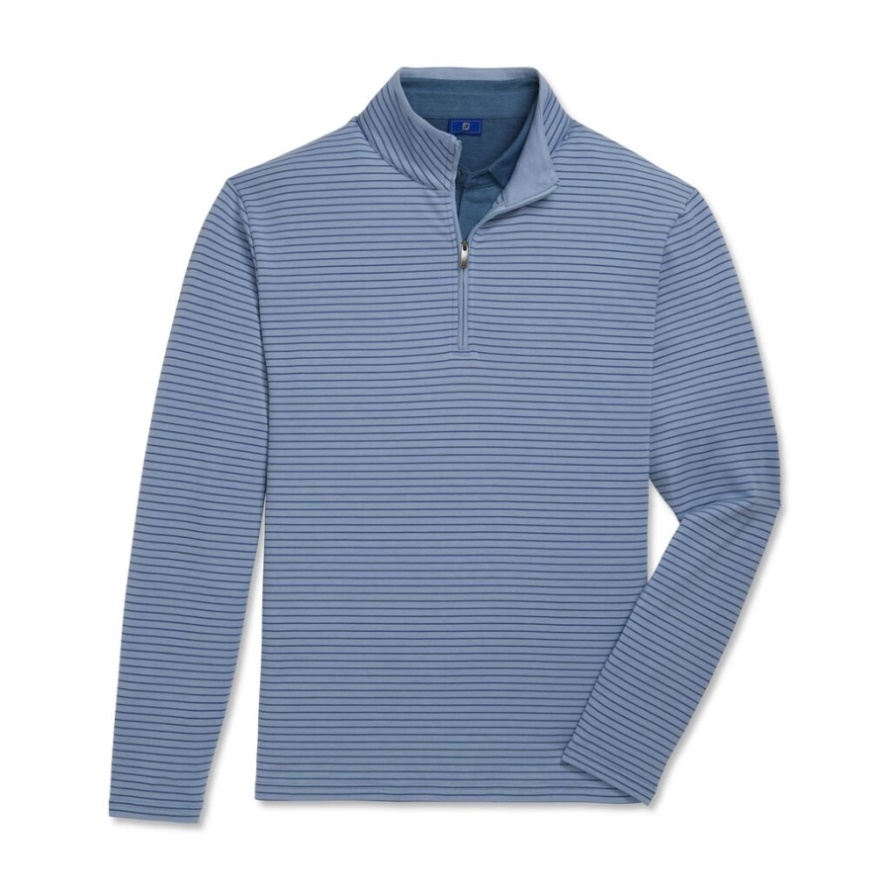 River Rock-Storm French Terry Quarter-Zip Footjoy CA