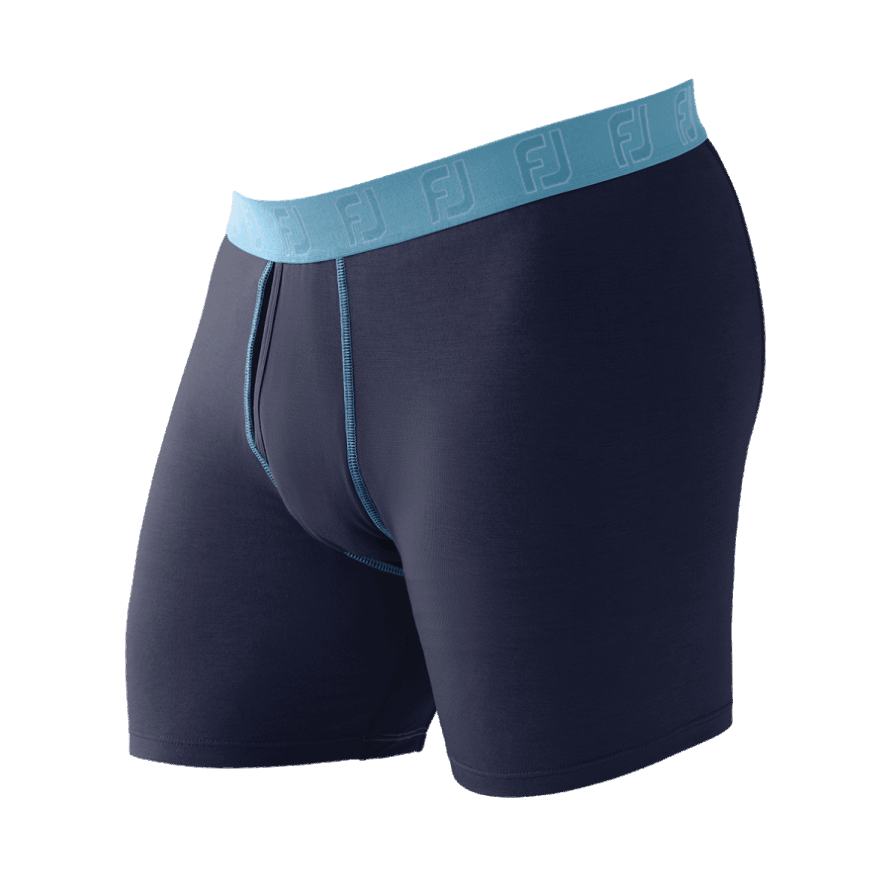 Footjoy CA Navy-Light Blue Performance Boxer Brief