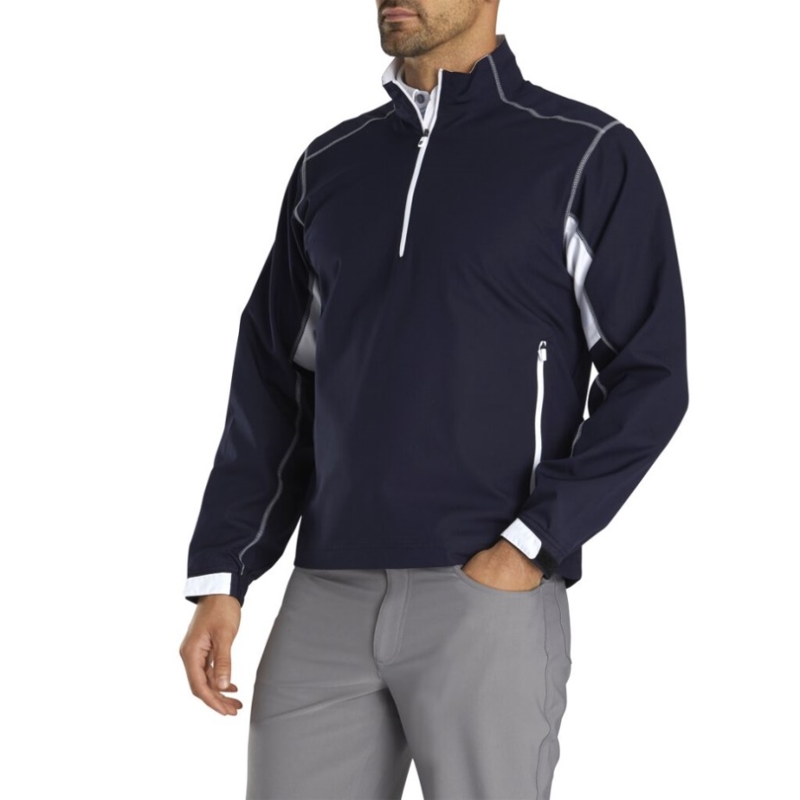 Footjoy CA Navy-White Sport Windshirt