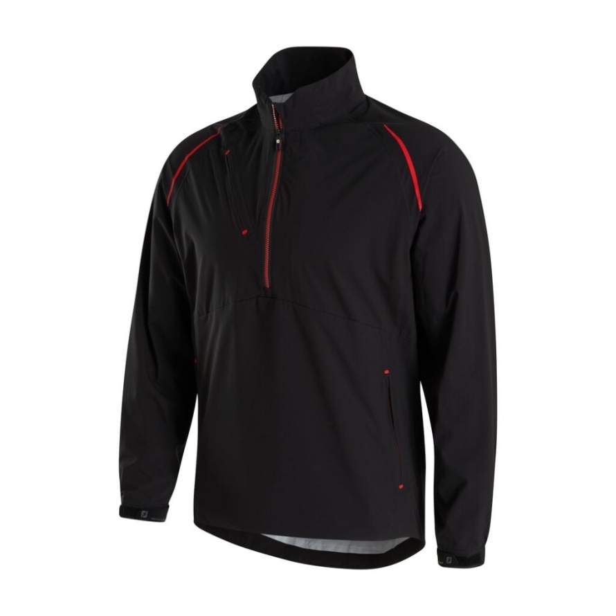 Select LS Rain Shirt-Previous Season Style Footjoy CA Black-Red