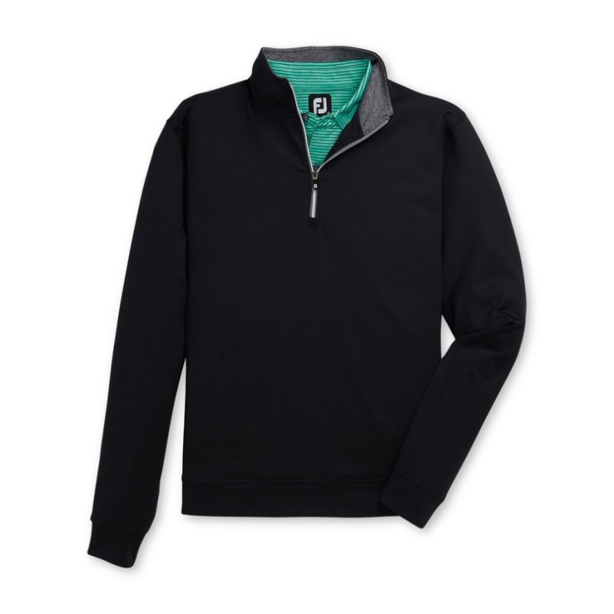 Black Half-Zip Pullover Footjoy CA