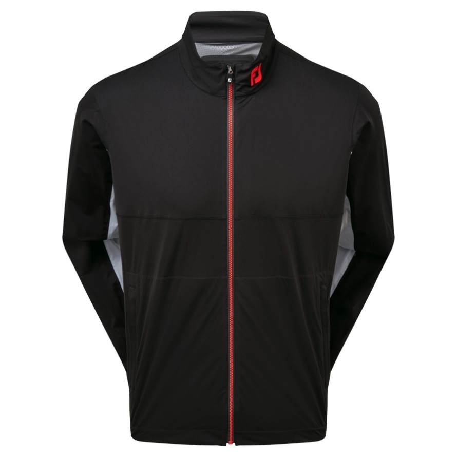 HydroKnit Full Zip Jacket Black-Grey Footjoy CA