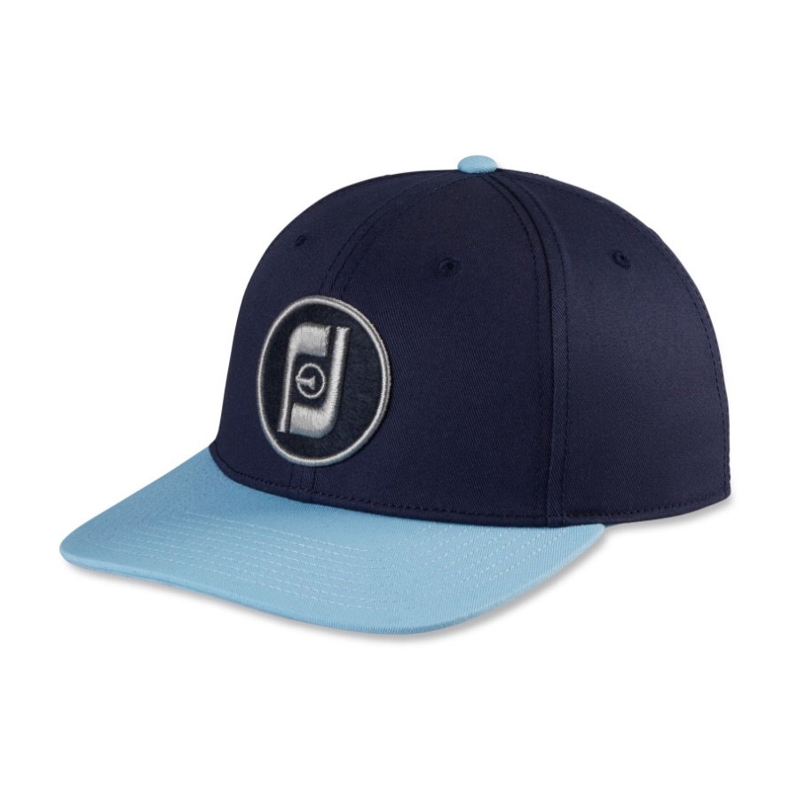 FJ Heritage Flat Brim Cap Navy-Light Blue Footjoy CA