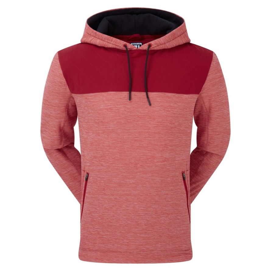 FJ Thermal Hoodie Footjoy CA Tonal Red-Black