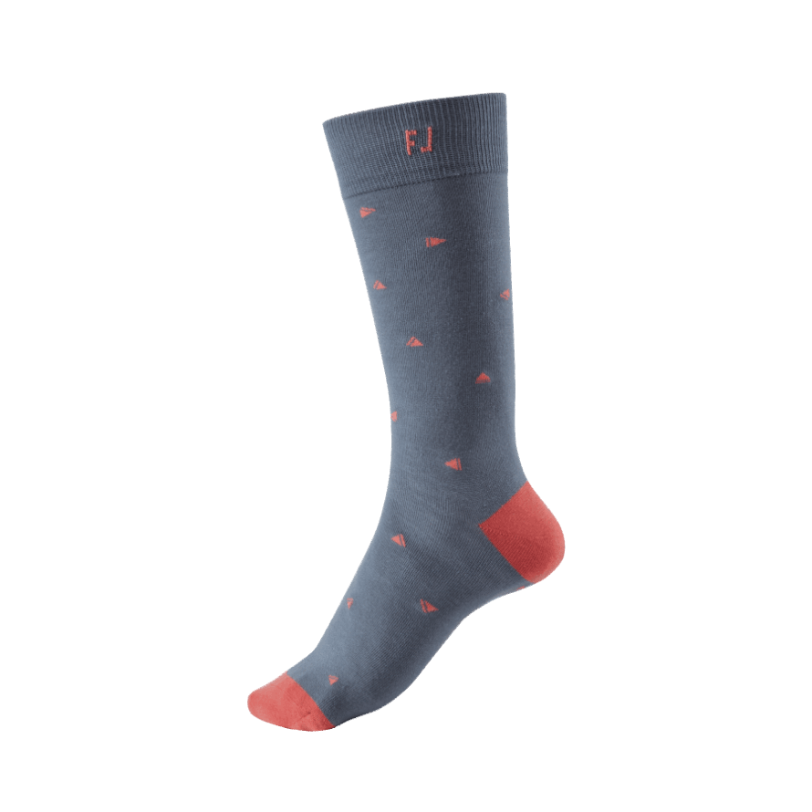 Graphite-Coral ProDry Lightweight Fashion Crew Footjoy CA