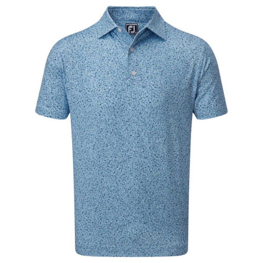 Dusk Blue Footjoy CA Granite Print Lisle