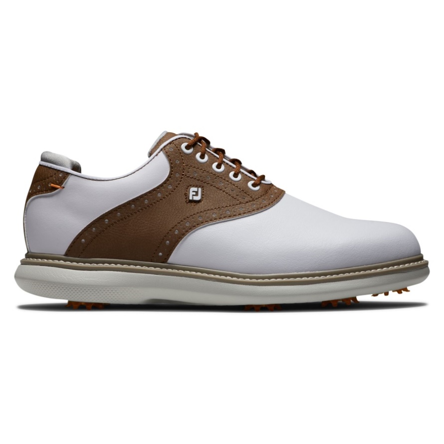 Footjoy CA FJ Traditions White-Brown