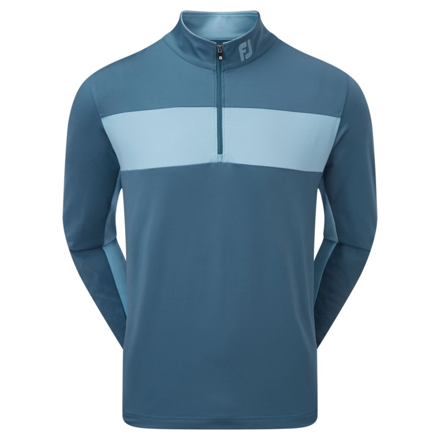 Footjoy CA Engineered Chest Stripe Chill-Out Blue-Dusk Blue