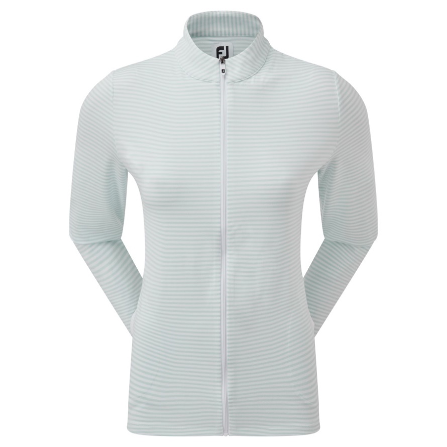Sky Full-Zip Lightweight Tonal Stripe Midlayer Footjoy CA