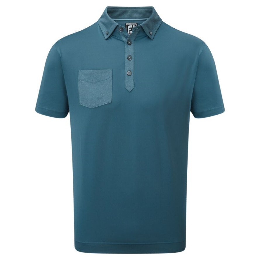 Footjoy CA Tonal Trim Solid with Pocket Lisle Ink