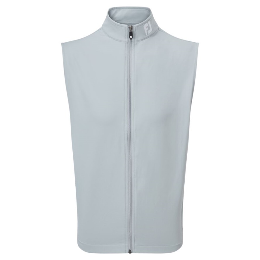 Full-Zip Knit Vest Footjoy CA Grey