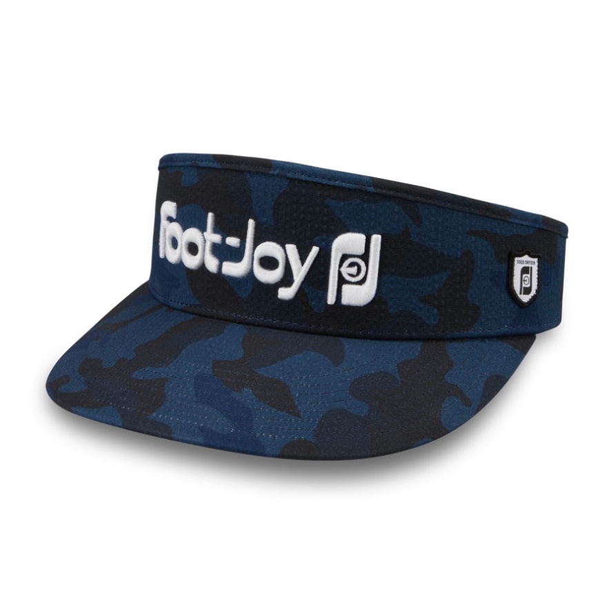 Footjoy CA Seersucker Visor Blue Camo