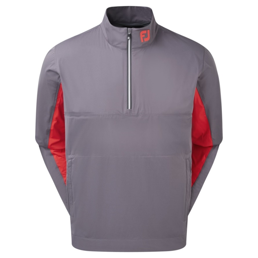 FJ HydroKnit 1-2 Zip Footjoy CA Charcoal-Red-White
