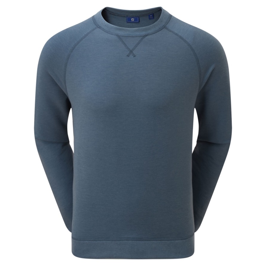 Footjoy CA French Terry Crew Neck Sweater Ink