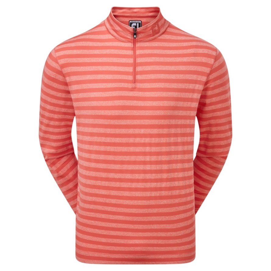 Orange Peached Jersey Tonal Stripe Chill-Out Footjoy CA