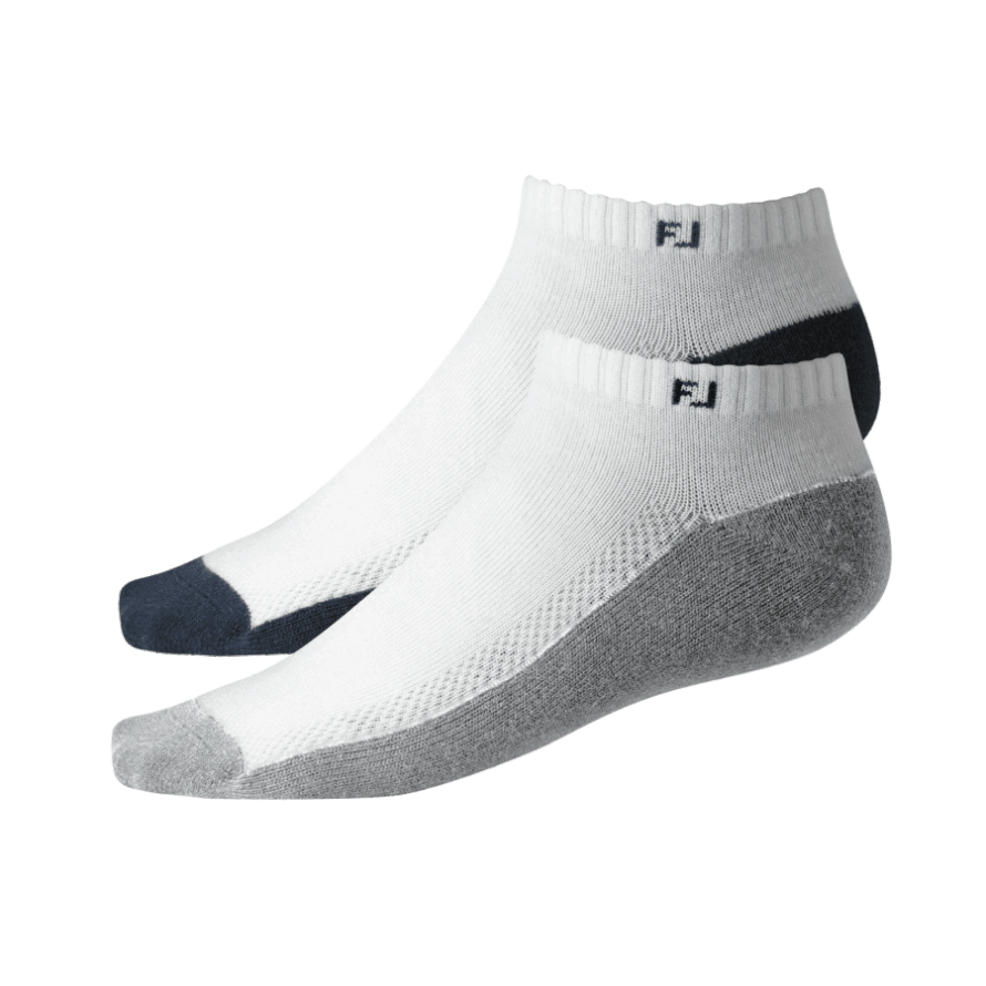 Footjoy CA White ProDry Lightweight Sportlet 2 pair pack