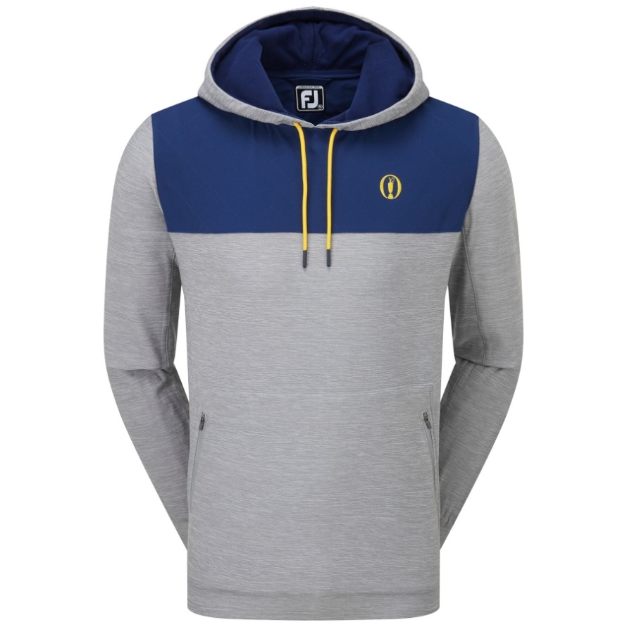 Footjoy CA Silver-Open Blue Open Hybrid Hoodie