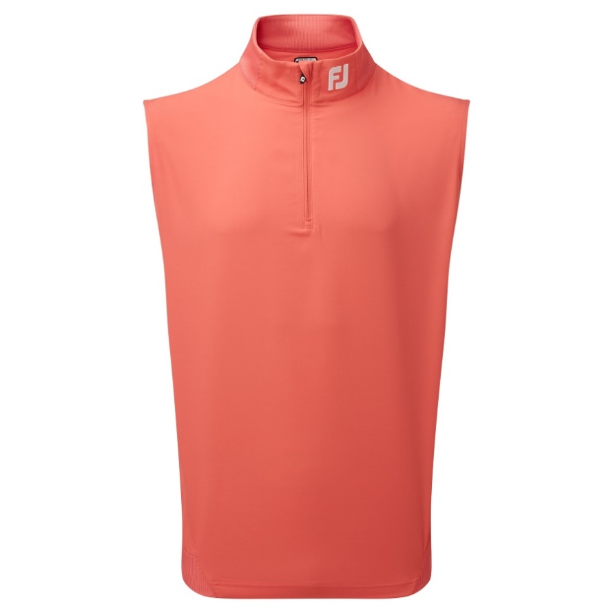 Stretch Woven Vest Footjoy CA Orange