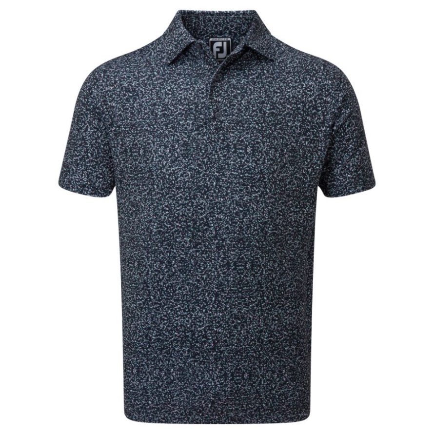 Granite Print Lisle Navy Footjoy CA