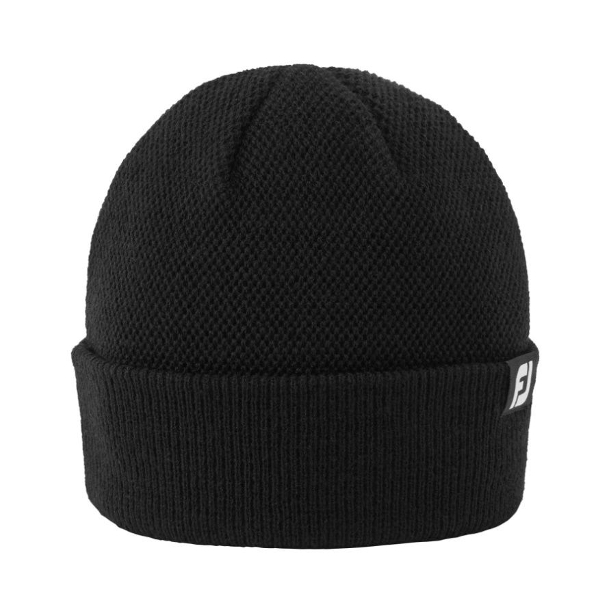 Black Footjoy CA FJ Knit Beanie
