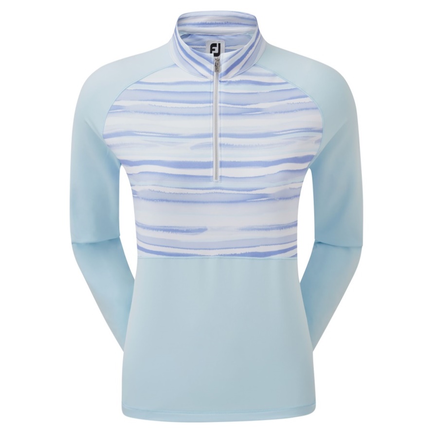 Sky Half-Zip Jersey Watercolour Midlayer Footjoy CA