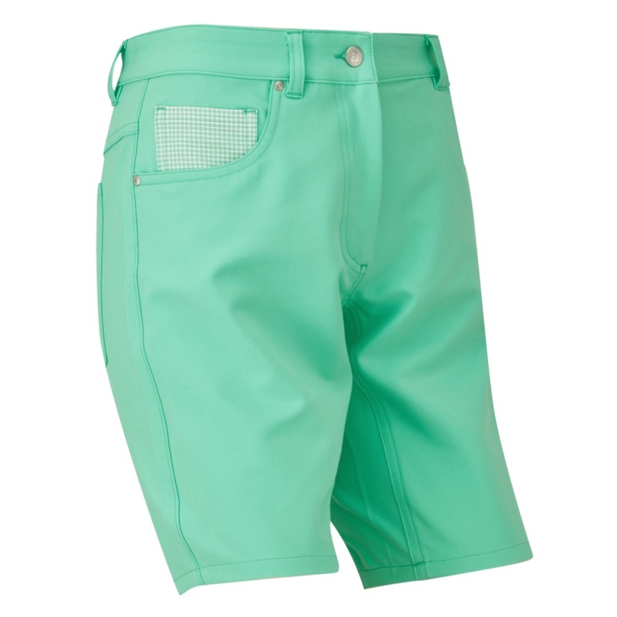 Women's GolfLeisure Stretch Shorts Jade Stone Footjoy CA