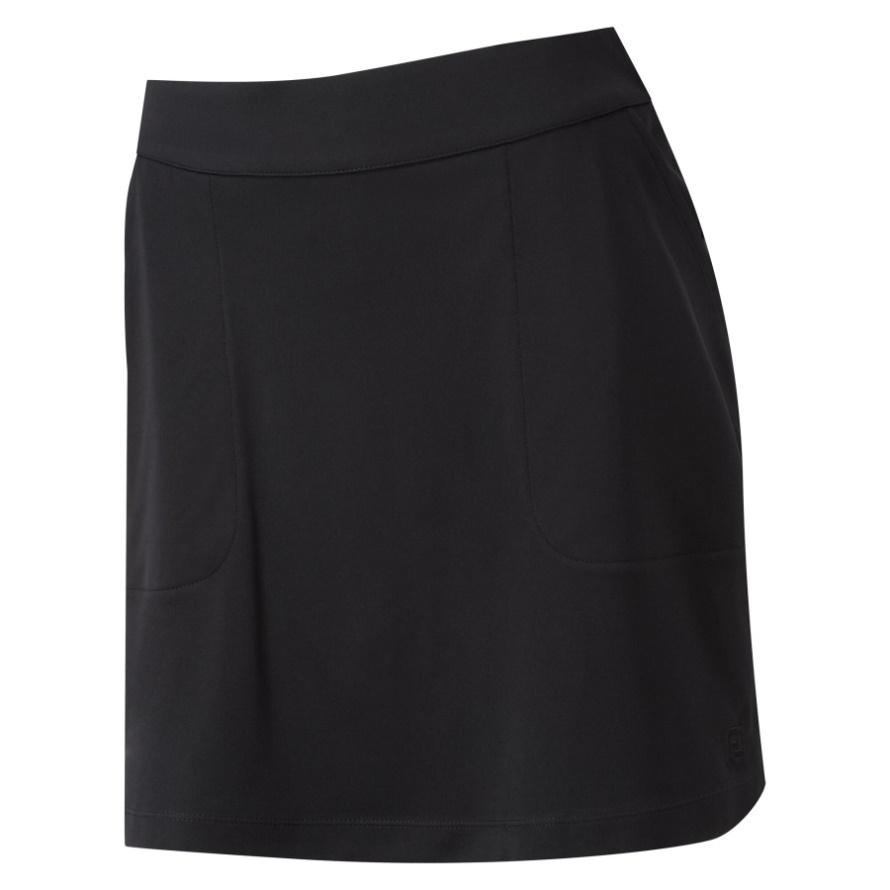 Black Interlock Stretch Skort Footjoy CA