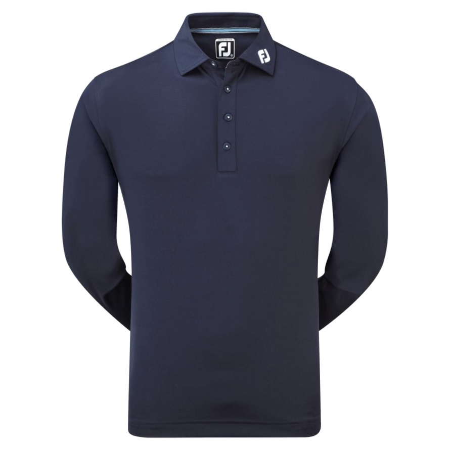 Long Sleeve Thermocool Self Collar Footjoy CA Navy