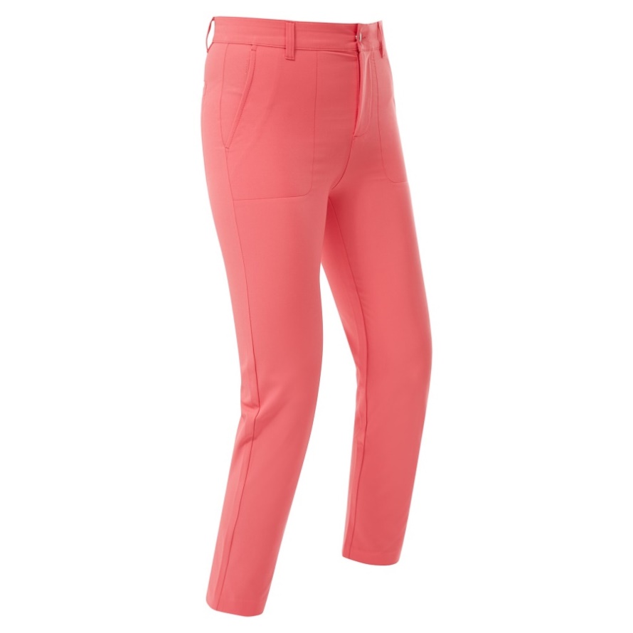 Footjoy CA Bright Coral Stretch Cropped Pants