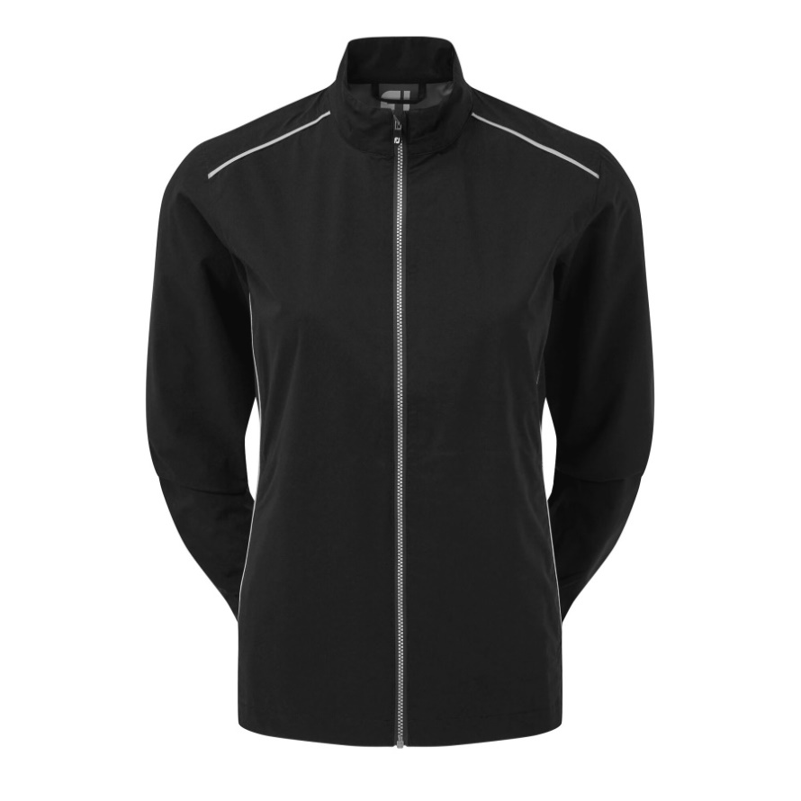 Black-Silver Footjoy CA FJ Hydrolite V2 Rain Jacket Women