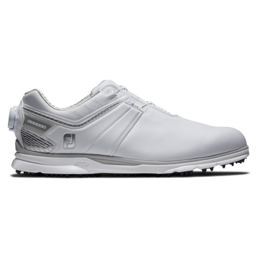 White-Silver Footjoy CA Pro SL Carbon BOA