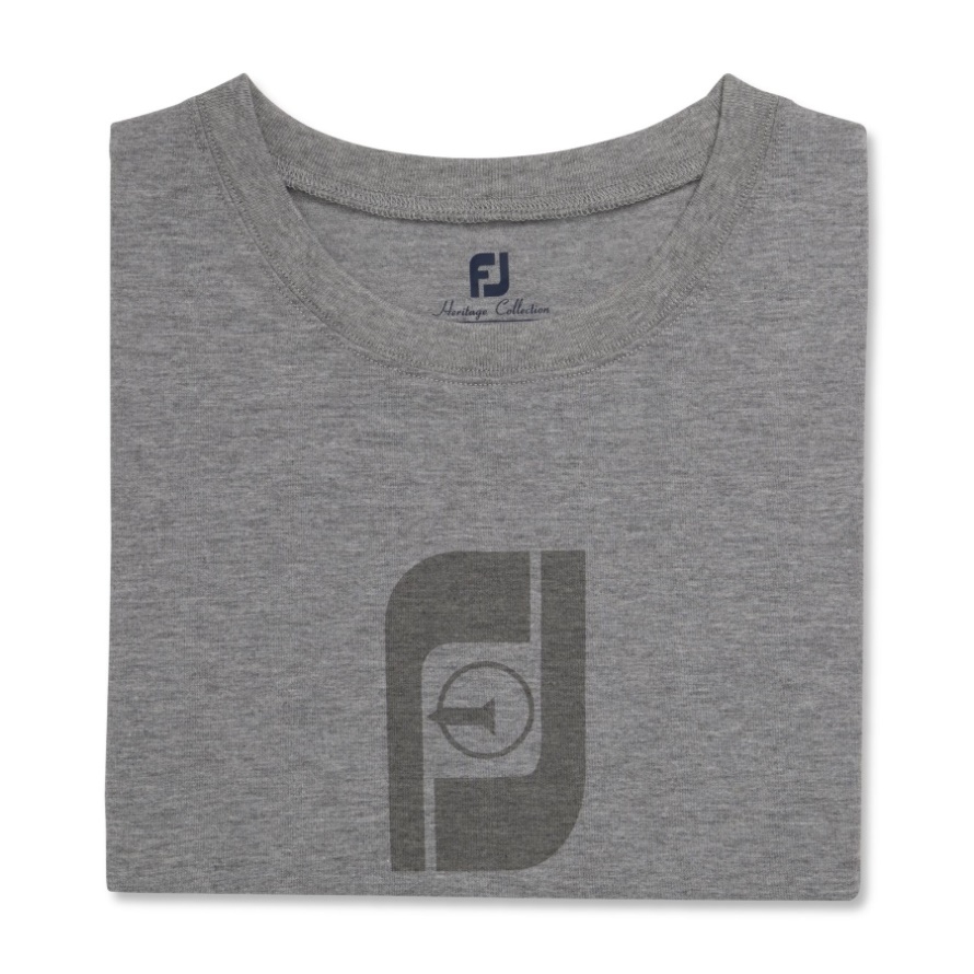 Grey Footjoy CA FJ Heritage Graphic T-Shirt Women