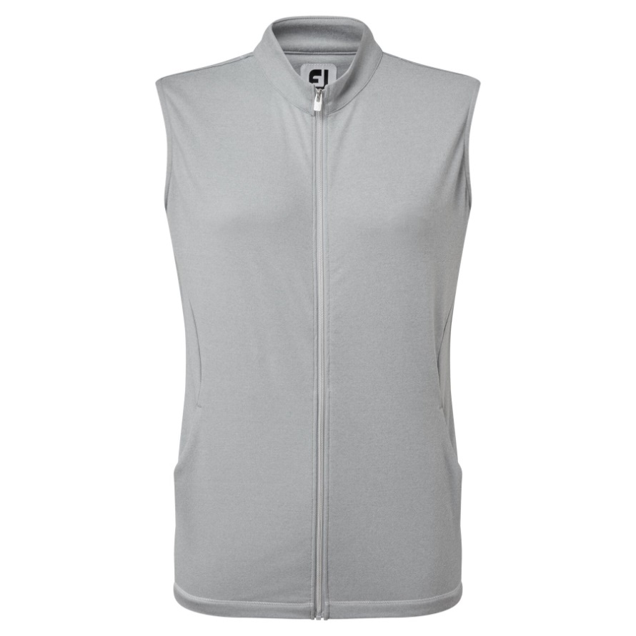 Footjoy CA Full-Zip Vest Grey