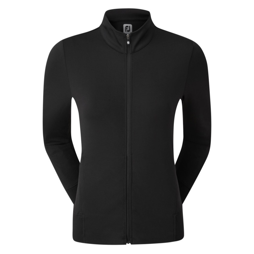 Footjoy CA Black Women's Full-Zip Knit Mid-Layer