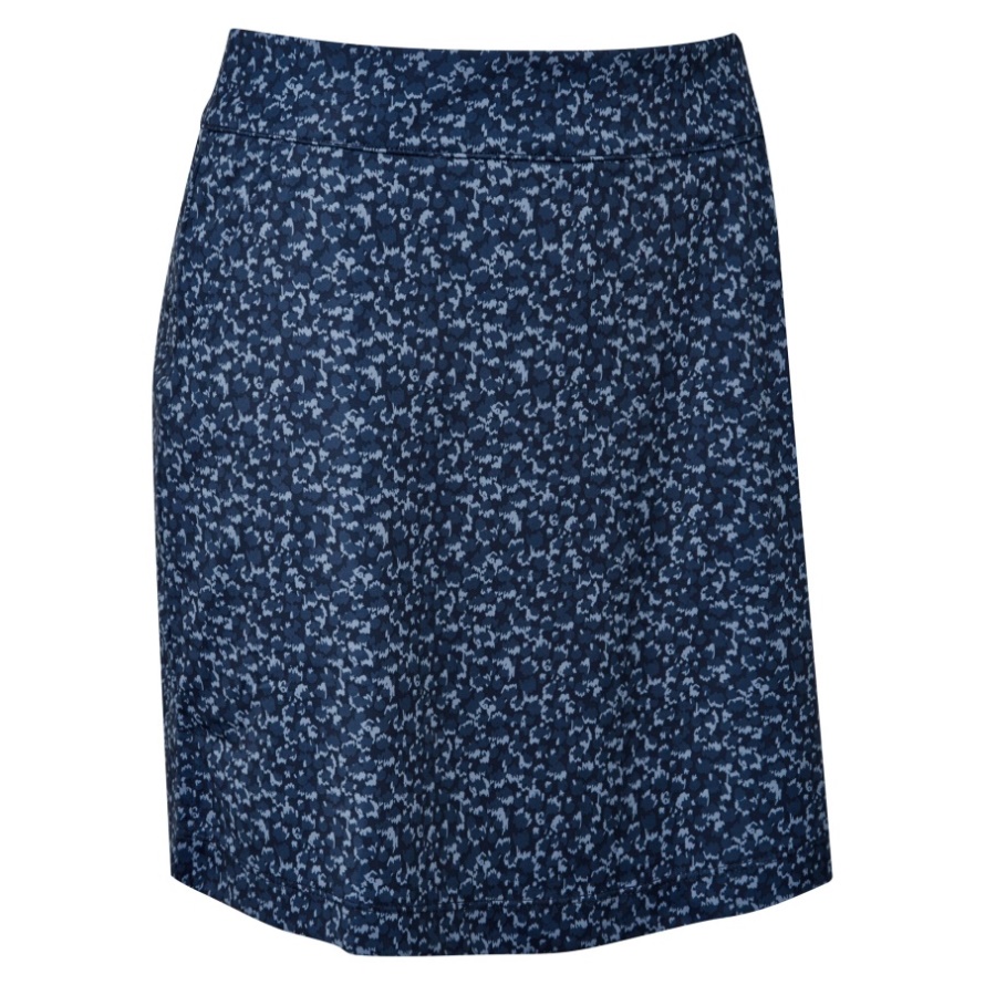 Footjoy CA Women's Interlock Print Skort Navy