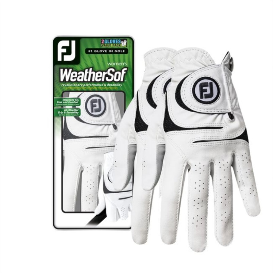 White WeatherSof 2-Pack Women Footjoy CA