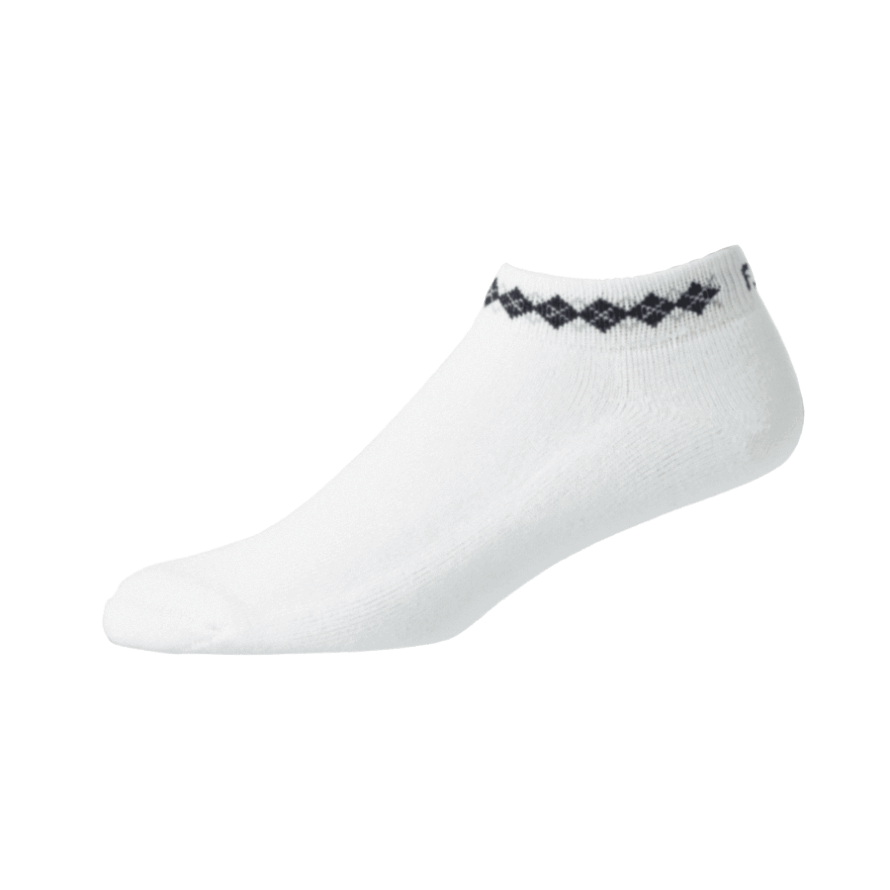 Footjoy CA White-Black ProDry Lightweight Sportlet