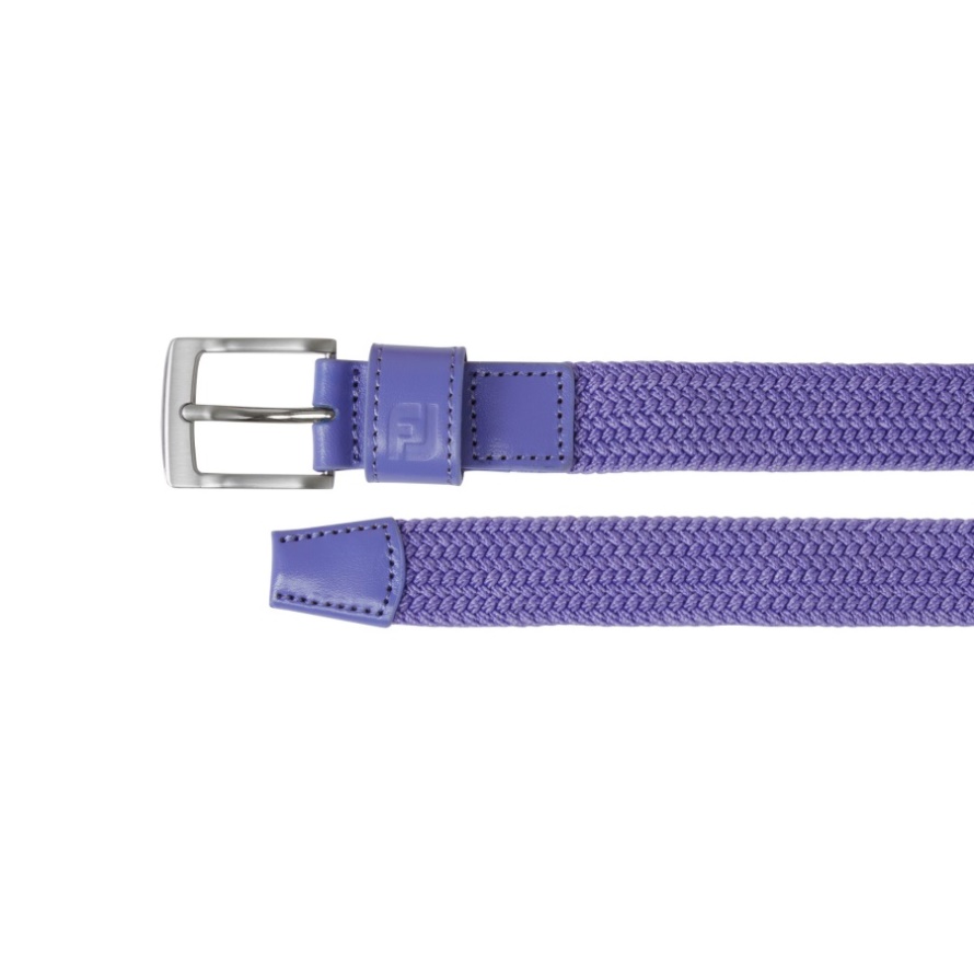 Women's Braided Belt Footjoy CA Violet