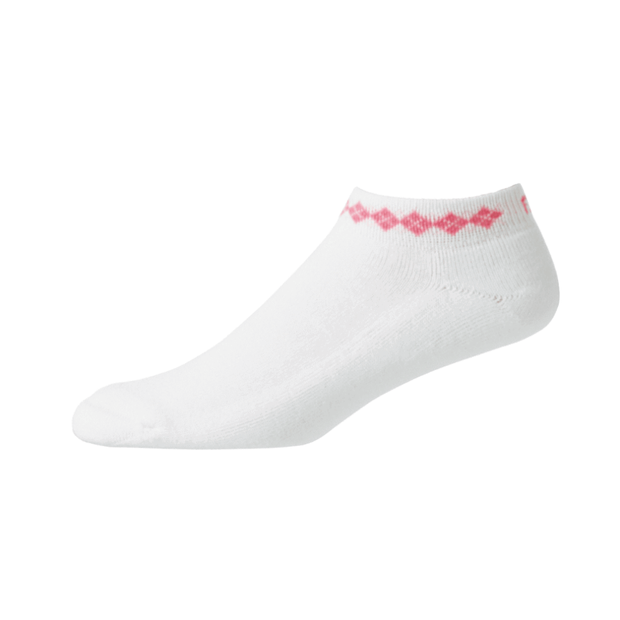 White-Pink ProDry Lightweight Sportlet Women Footjoy CA