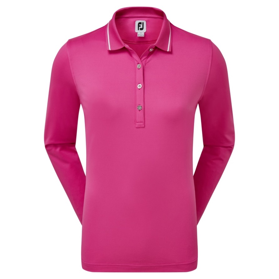 Women's Thermal Long Sleeved Shirt Pink Footjoy CA