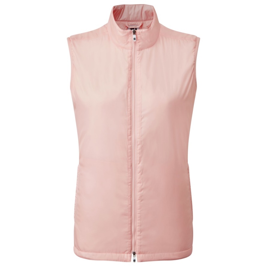 Blush Pink Footjoy CA Women's Lightweight Insulated Vest