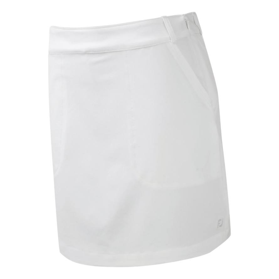 White Footjoy CA Golfleisure Lightweight Woven Skort Women