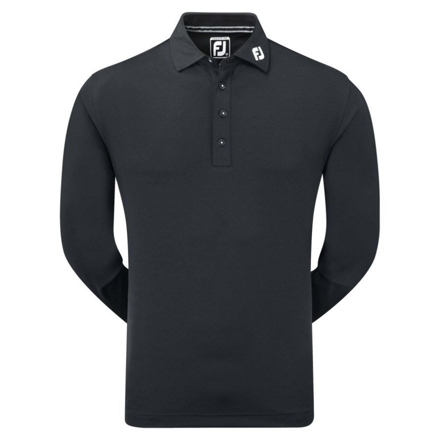 Black Long Sleeve Thermocool Self Collar Footjoy CA